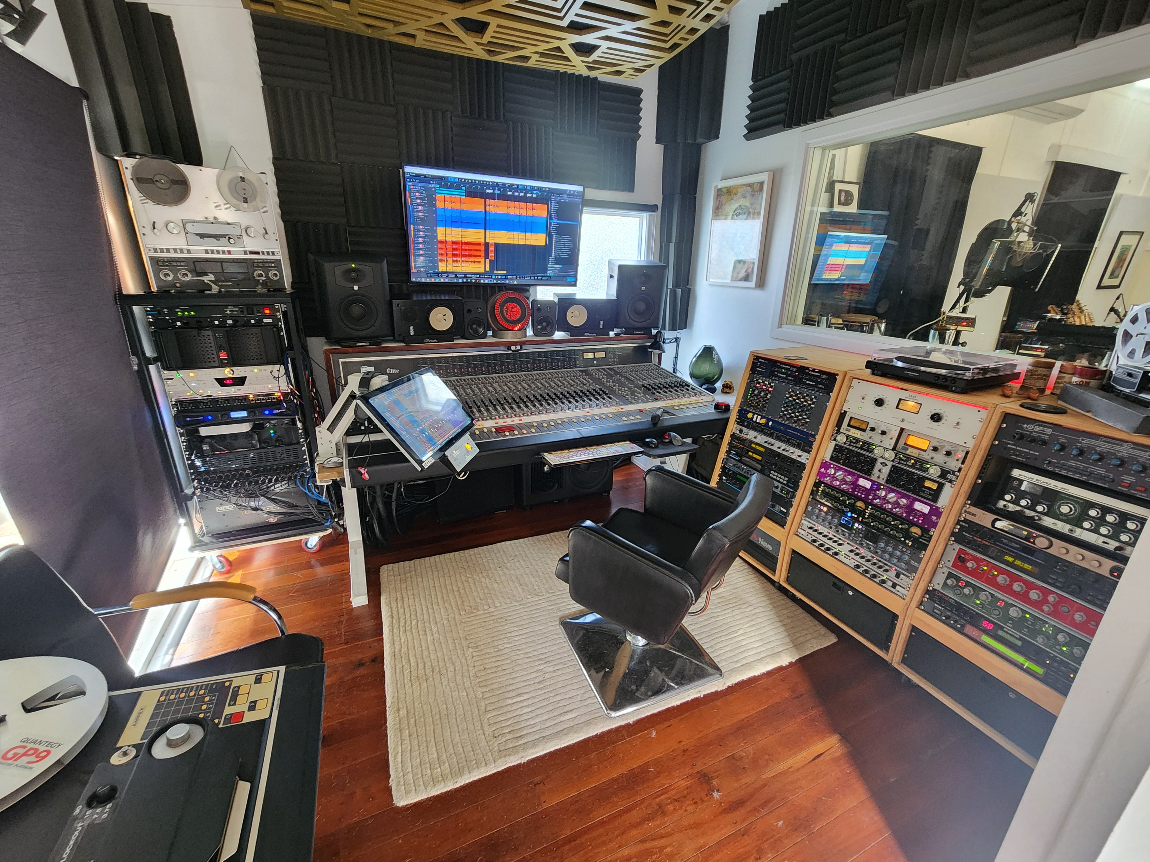 Recording studio, Auckland, New Zealand